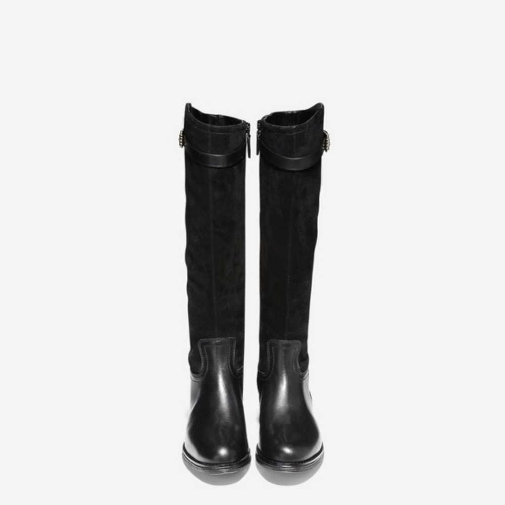 Cole Haan Original Grand Tall Boots Leather‎ Suede  Size 6.5 - Picture 6 of 10